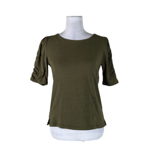Unisex Tom Tailor - Trikotaažist pluus, suurus 38 - Roheline (1)