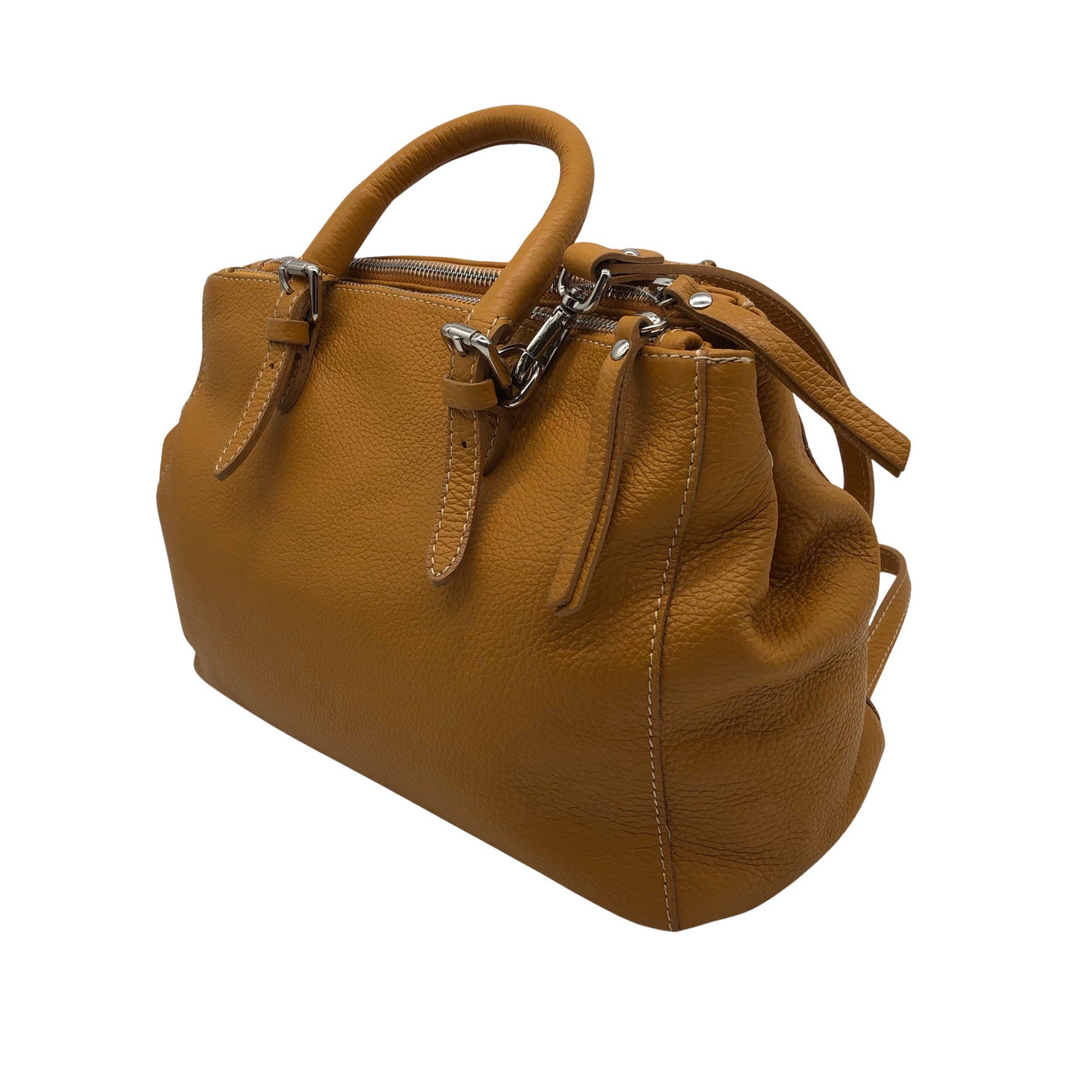 Unisex Gianni Chiarini - Käekott, suurus Midi - Kollane (2)