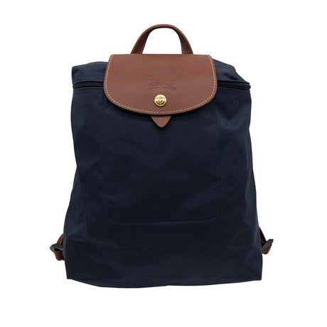 Unisex Longchamp - Seljakott, suurus Midi - Sinine ()