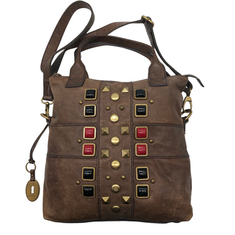 Unisex Fossil - Käekott, suurus Midi - Pruun ()