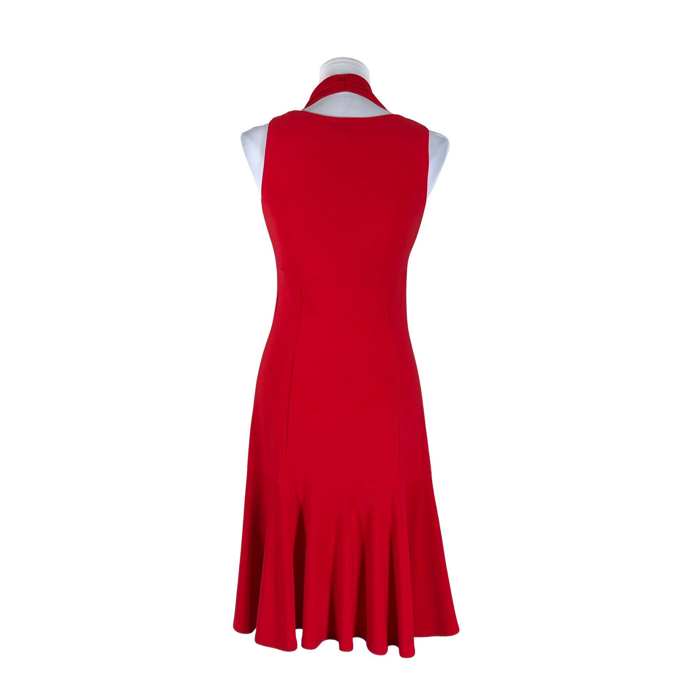 Unisex Joseph Ribkoff - Trikotaažist kleit, suurus 36 - Punane (2)
