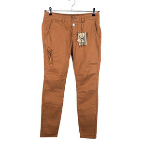 Unisex Mos Mosh - Mittevenivad püksid, suurus W27 - Pruun (1)