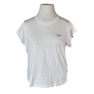 Unisex Pepe Jeans - T-särk, suurus 42 - Valge (1)
