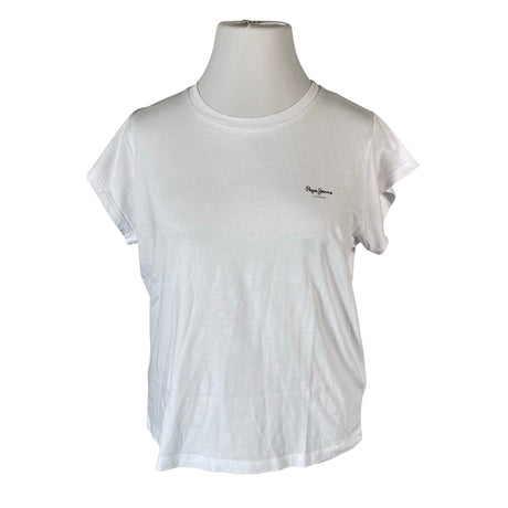 Unisex Pepe Jeans - T-särk, suurus 42 - Valge ()