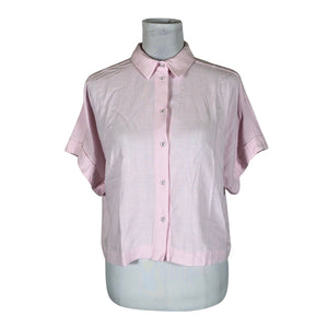 Unisex Selected - Lühikeste käistega pluus, suurus 38 - Heleroosa (1)