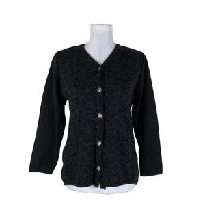 Unisex Altesse - Kardigan, suurus 36 - Must (1)