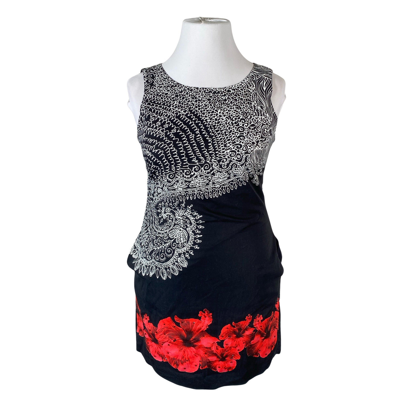 Unisex Desigual - Mitteveniv kleit, suurus 42 - Must (1)