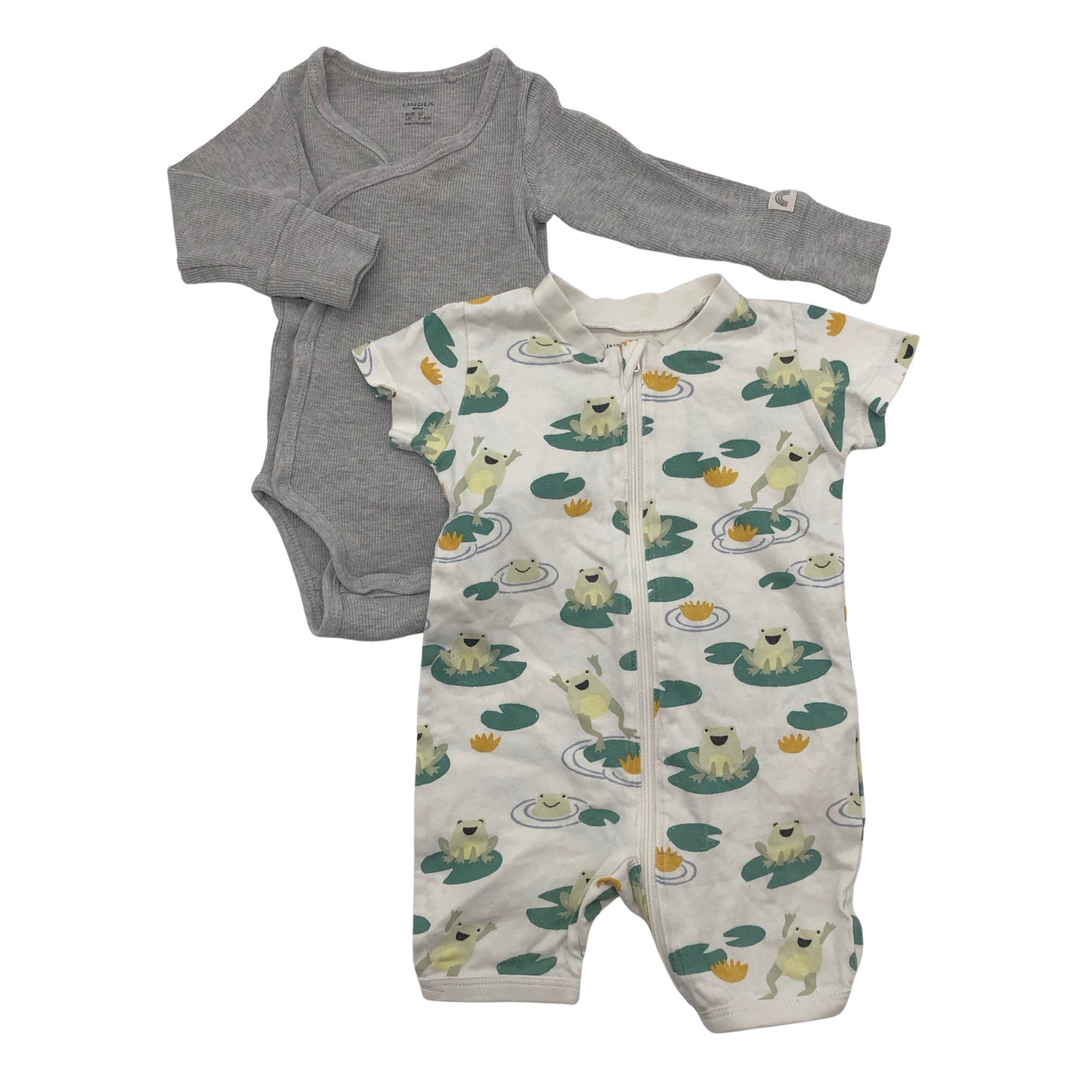 Unisex Lindex - Bodi, suurus 56 - 62 - Hall (1)