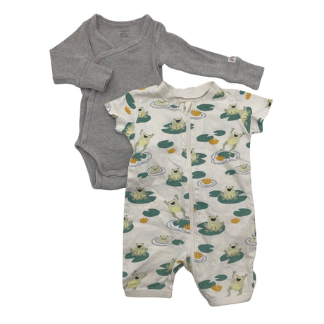 Unisex Lindex - Bodi, suurus 56 - 62 - Hall ()