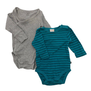 Unisex Lindex - Bodi, suurus 56 - 62 - Türkiis (1)