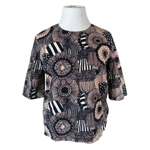 Unisex Marimekko - Lühikeste käistega pluus, suurus 42 - Heleroosa (1)
