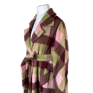 Unisex Uhana Design - Villane mantel, suurus 42 - Veinipunane (3)