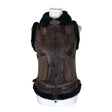 Unisex Sand - Kunstkarusnahast vest, suurus 36 - Pruun ()