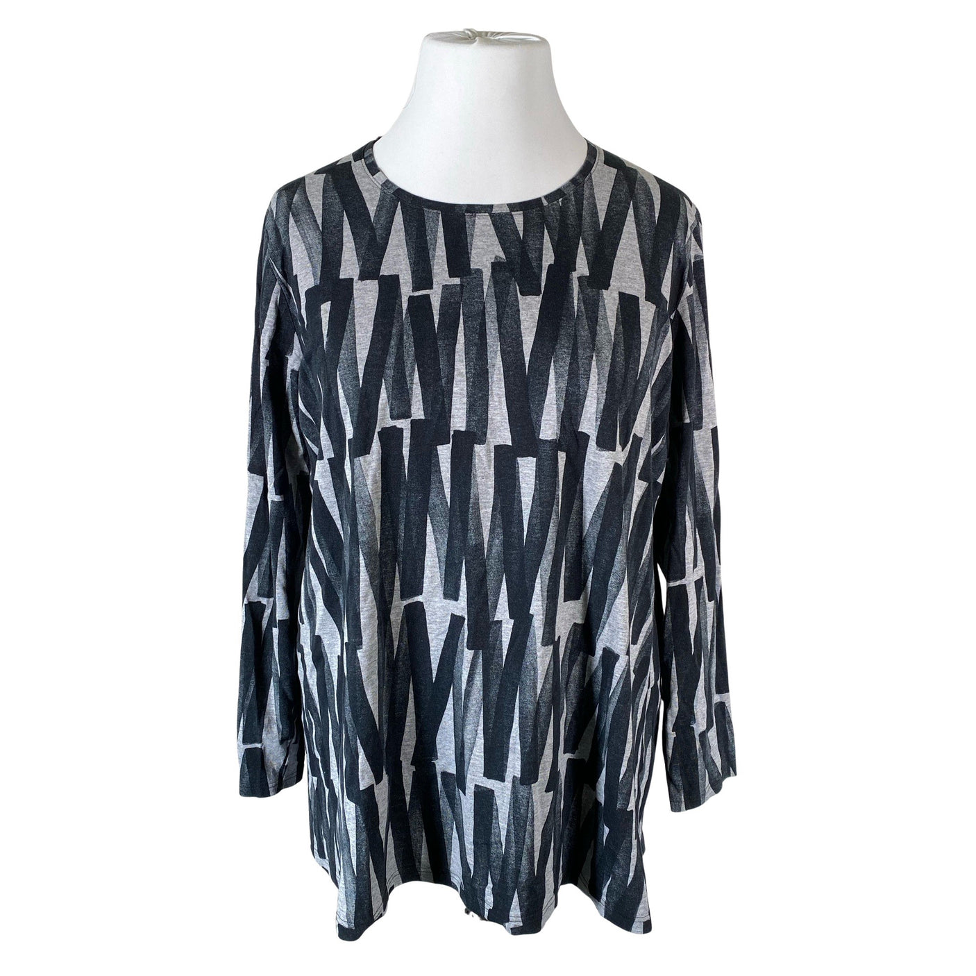 Unisex Nanso - Trikotaažist pluus, suurus 50 - Hall (1)