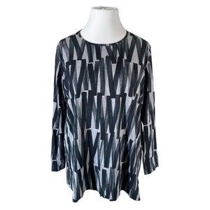 Unisex Nanso - Trikotaažist pluus, suurus 50 - Hall (1)