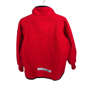 Unisex Polarn O. Pyret - Tuuletõkkejope, suurus 104 - 110 - Punane (2)