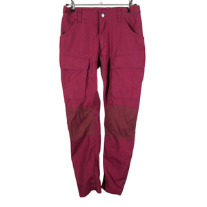 Unisex Lundhags - Õuepüksid, suurus 158 - 164 - Veinipunane (1)