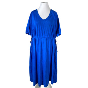 Unisex Ulla Popken - Trikotaažist kleit, suurus 58 - Sinine (1)