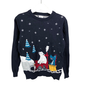 Unisex Polarn O. Pyret - Kampsun, suurus 110 - 116 - Sinine (1)