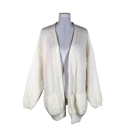 Unisex Bohemiana - Kardigan, suurus 40 - Valge ()