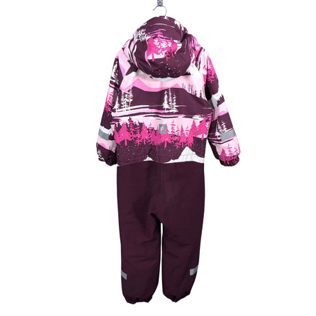 Unisex Reimatec - Talvekombinesoon, suurus 116 - 122 - Veinipunane (2)