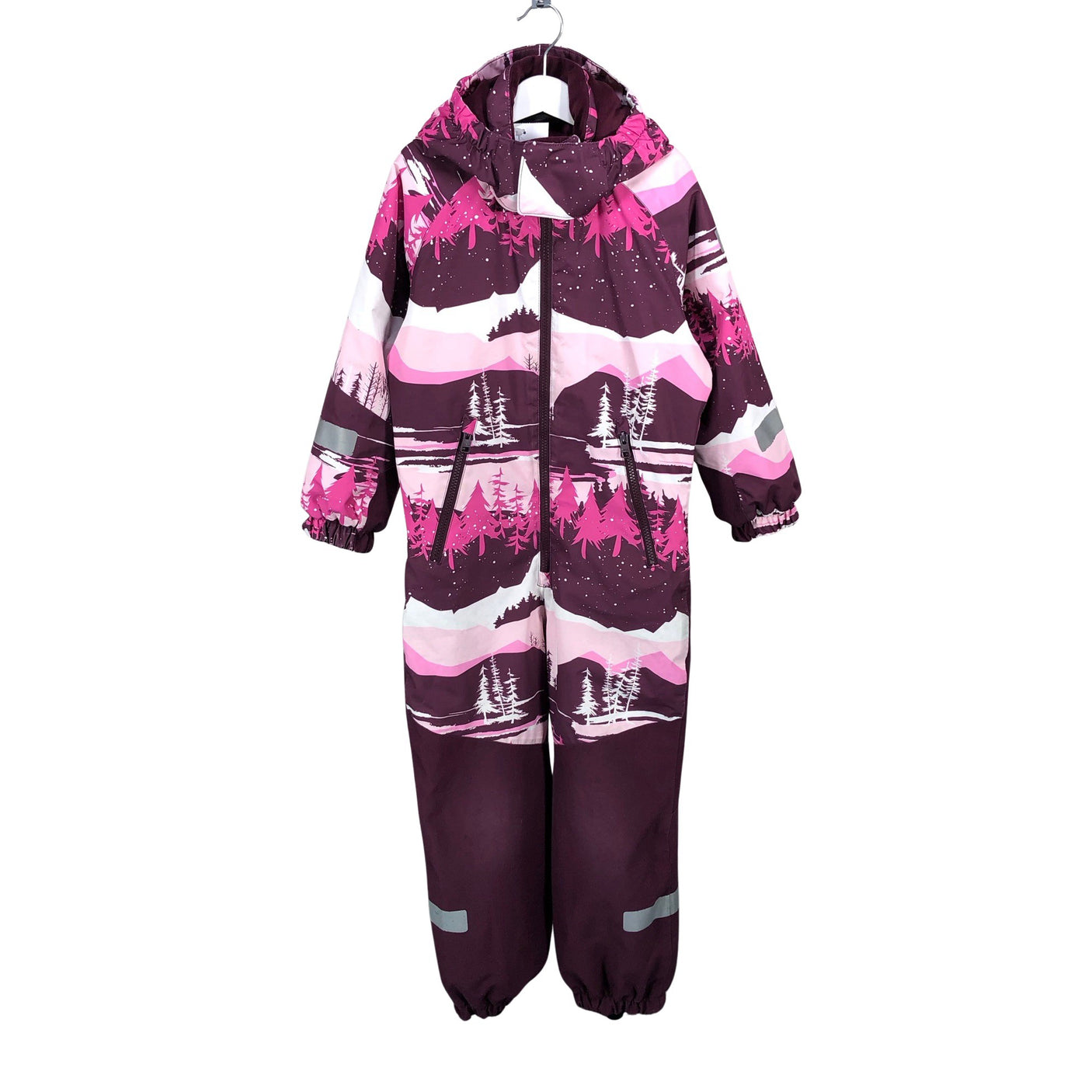 Unisex Reimatec - Talvekombinesoon, suurus 116 - 122 - Veinipunane (1)