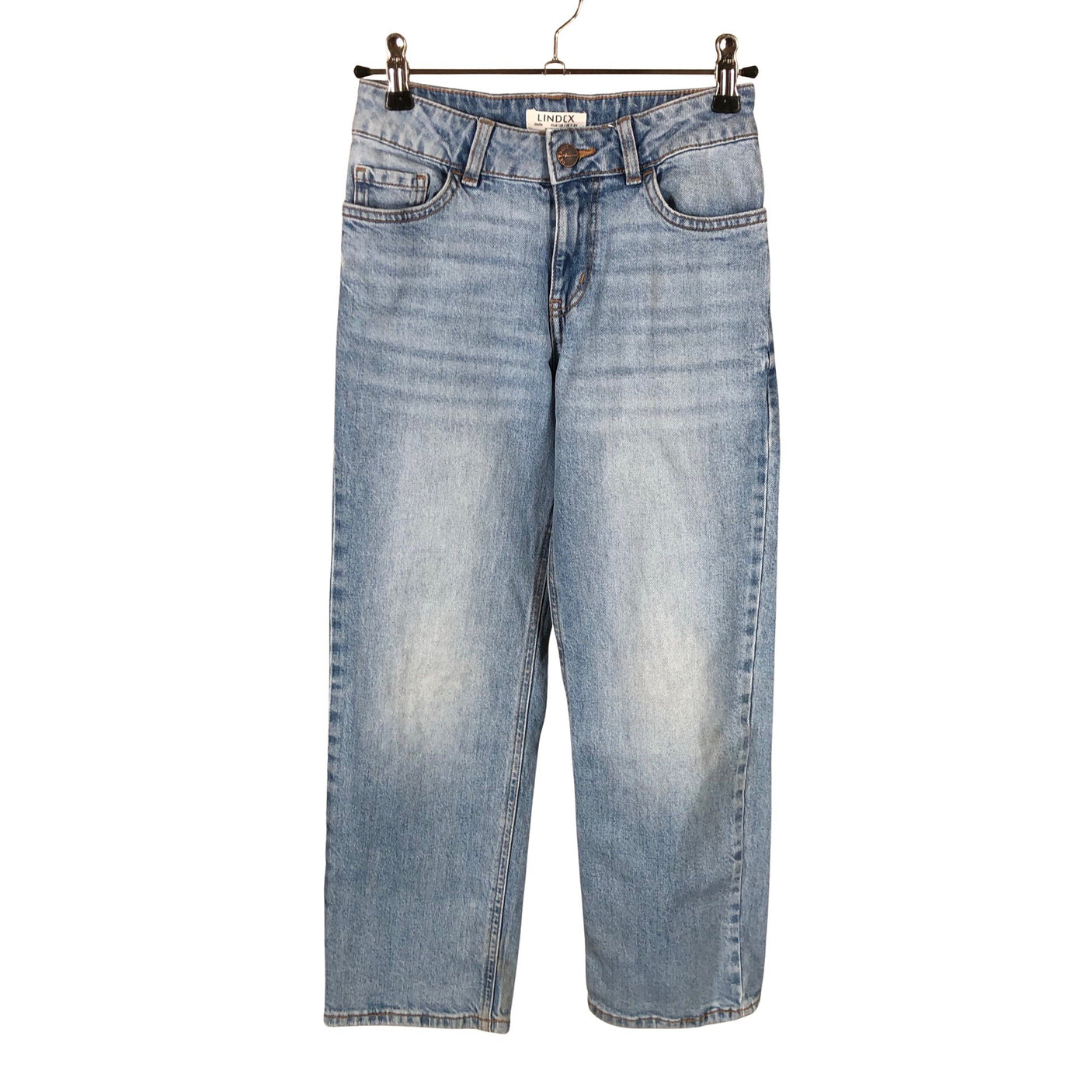 Unisex Lindex - Teksad, suurus 122 - 128 - Helesinine (1)