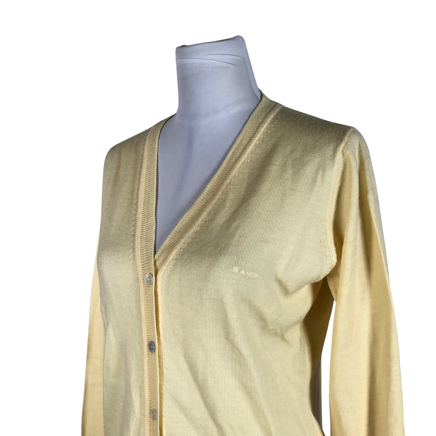 Unisex Sand - Kardigan, suurus 40 - Kollane (3)