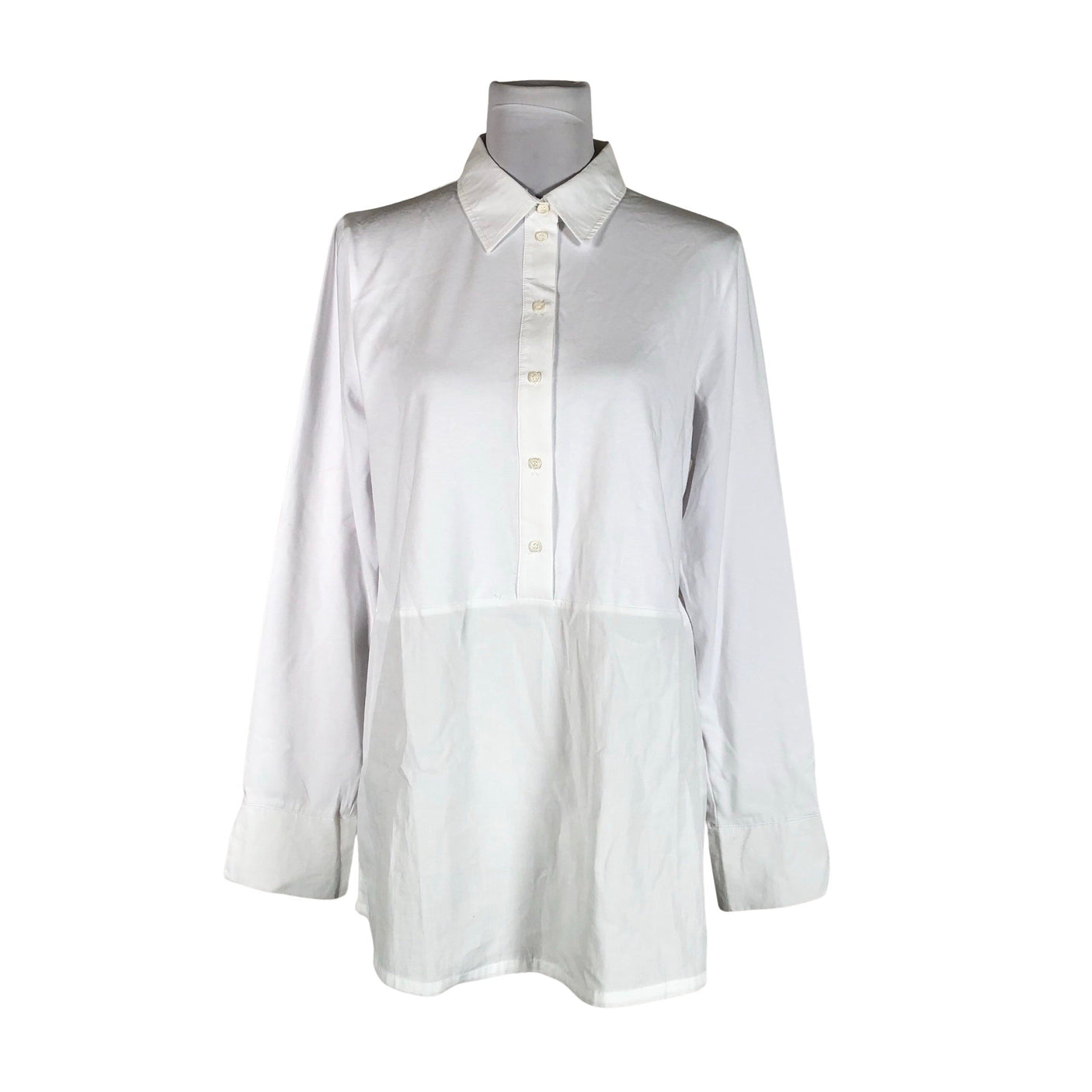 Unisex NOSH - Trikotaažist pluus, suurus 40 - Valge (1)