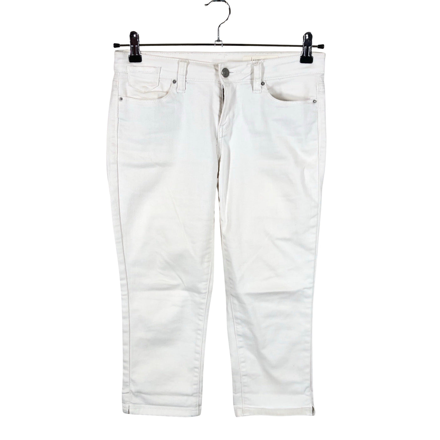 Unisex Esprit - Teksast poolpikad püksid, suurus W26 - Looduslik valge (1)