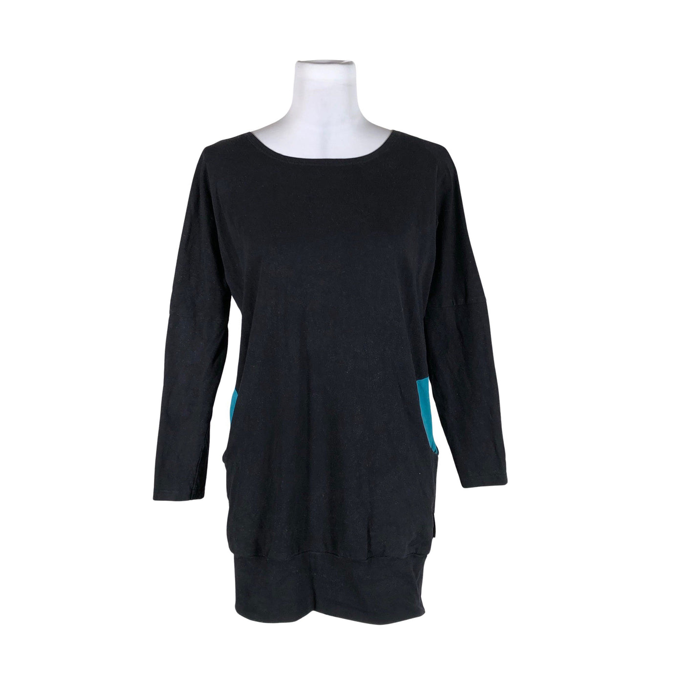 Unisex PaaPii - Trikotaažist tuunika, suurus 36 - Must (1)