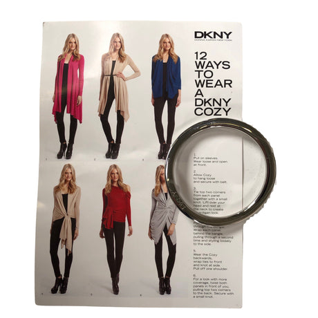 Unisex DKNY - Kardigan, suurus 38 - Roheline (2)
