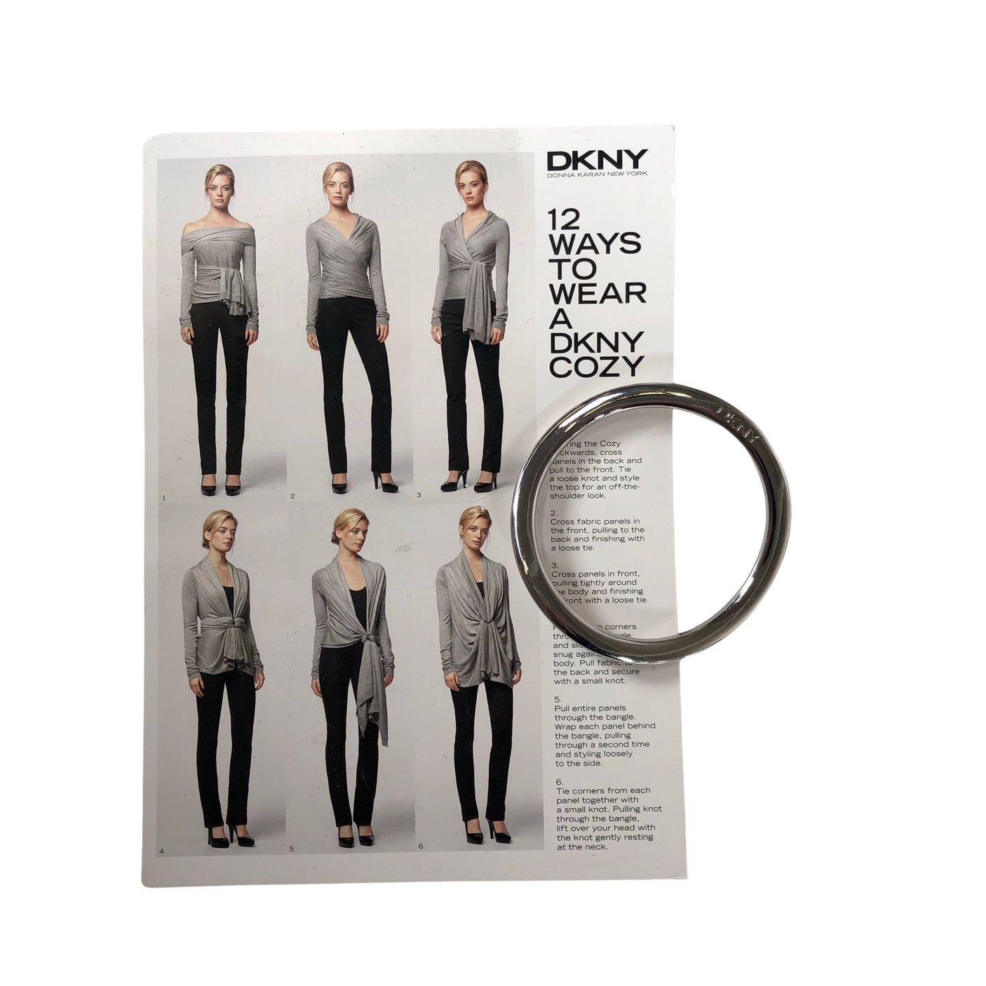 Unisex DKNY - Kardigan, suurus 38 - Must (2)