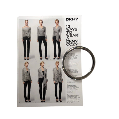 Unisex DKNY - Kardigan, suurus 38 - Must (2)