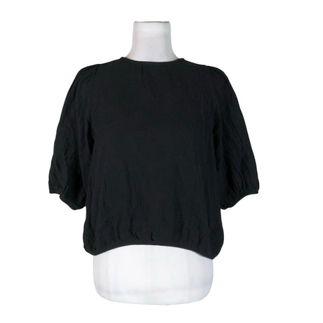 Unisex Kaiko - Lühikeste käistega pluus, suurus 38 - Must ()