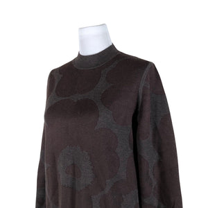 Unisex Marimekko - Kootud kleit, suurus 36 - Pruun (3)