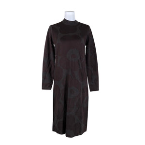 Unisex Marimekko - Kootud kleit, suurus 36 - Pruun (1)