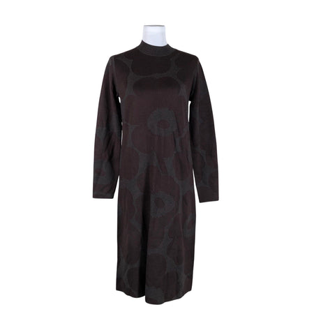 Unisex Marimekko - Kootud kleit, suurus 36 - Pruun ()