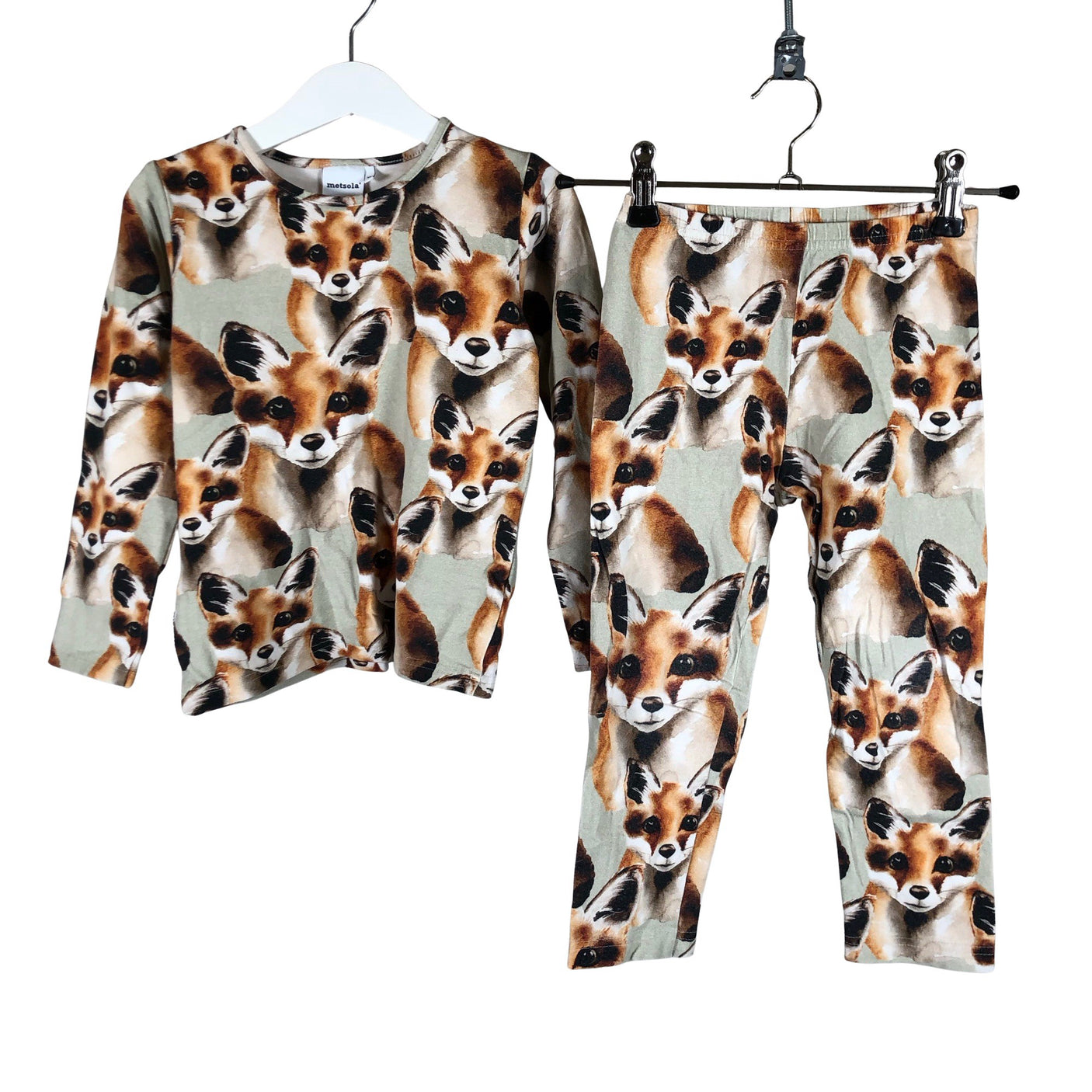 Unisex Metsola - Trikotaažist pluus, suurus 98 - 104 - Roheline (1)