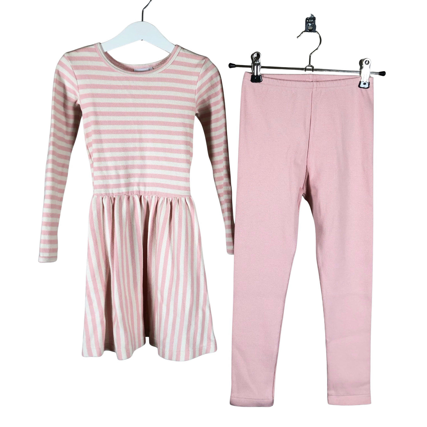 Unisex Metsola - Trikotaažist kleit, suurus 110 - 116 - Heleroosa (1)
