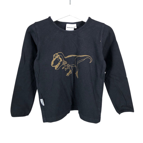 Unisex Metsola - Trikotaažist pluus, suurus 98 - 104 - Must ()