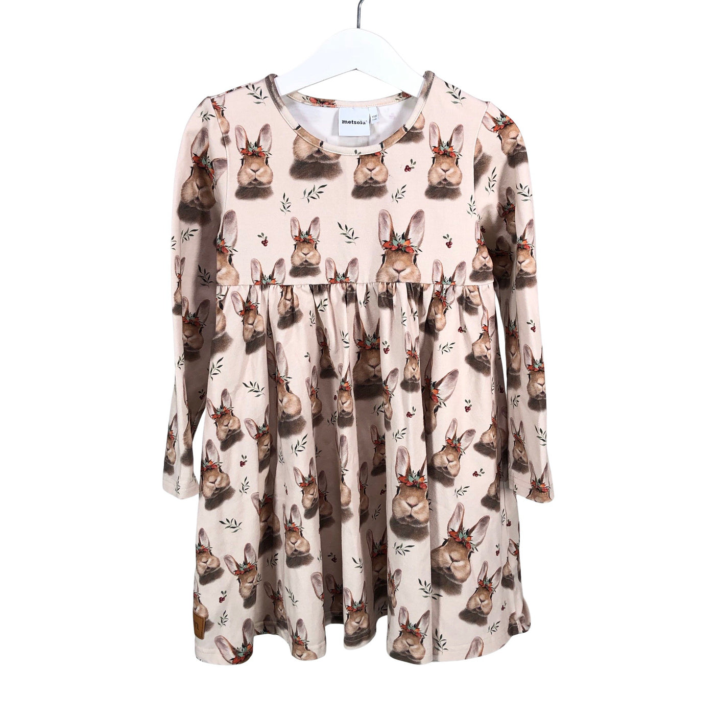 Unisex Metsola - Trikotaažist kleit, suurus 110 - 116 - Beige (1)