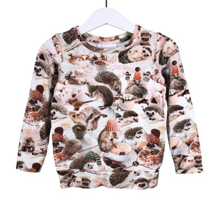 Unisex Gugguu - Trikotaažist pluus, suurus 80 - 86 - Beige (1)