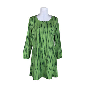 Unisex PaaPii - Trikotaažist kleit, suurus 40 - Roheline (1)