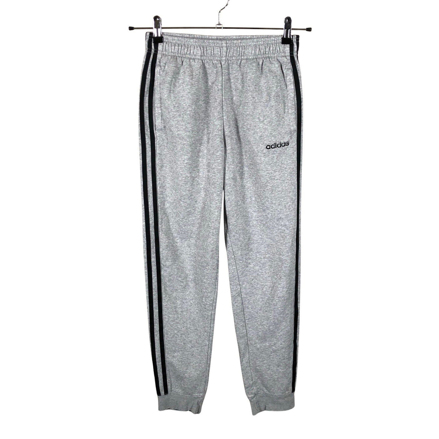 Unisex Adidas - Dressikangast püksid, suurus 158 - 164 - Hall (1)
