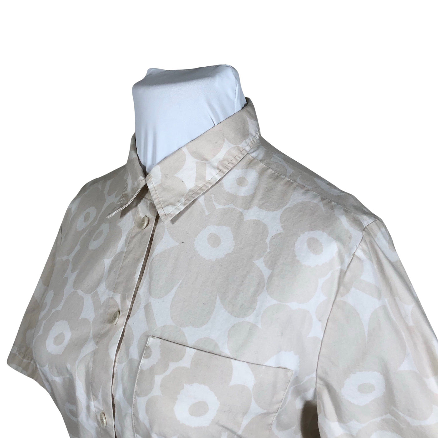 Unisex Marimekko - Mitteveniv kleit, suurus 44 - Beige (3)