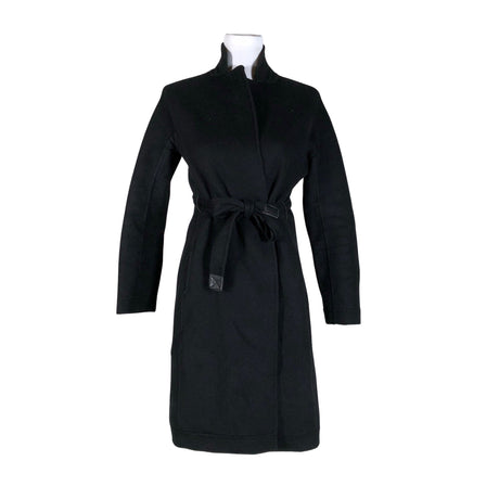 Unisex Woolmark - Villane mantel, suurus 36 - Must ()