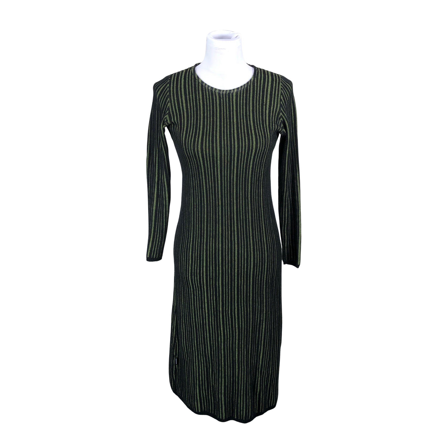 Unisex Kaino - Kootud kleit, suurus 34 - Roheline (1)