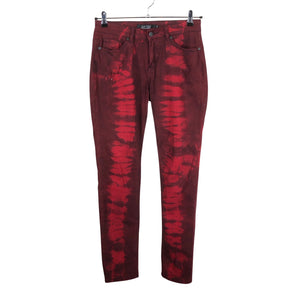 Unisex Rock Rebel - Teksad, suurus W30 - Veinipunane (1)