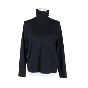 Unisex Uniqlo - Trikotaažist pluus, suurus 38 - Must (1)